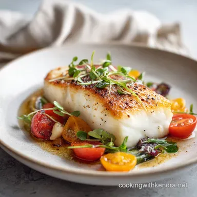 Halibut: The Perfect Pan-Seared Recipe in 25 Minutes Recipe Card