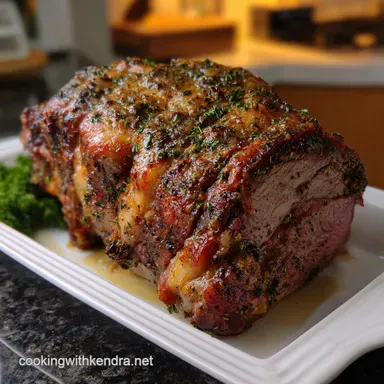 Prime Rib Roast Oven: Low Temp Perfection Recipe Card