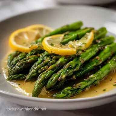 Steamed Asparagus: Perfect Lemon-Butter Finish in Under 15 Mins Recipe Card