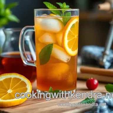 How to Make Iced Tea: The Quintessential Refreshment Recipe Card