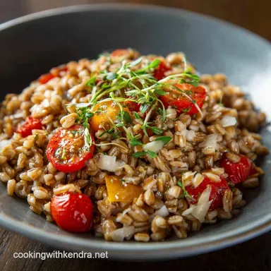 Cooked Farro: The Cheffy Guide to Al Dente Perfection Recipe Card