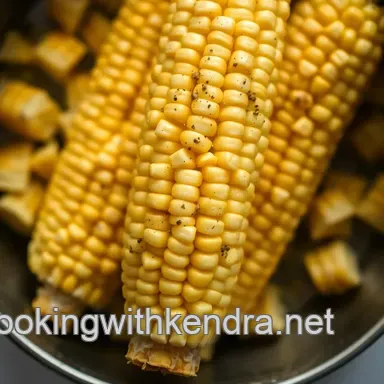 Perfectly Juicy! How to Steam Corn on the Cob Recipe Card