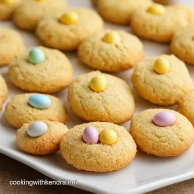 Easter Birds Nest Cookies Recipe My Crumbly Shortbread Secret Recipe Card