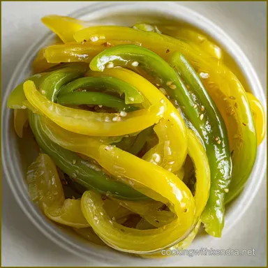 Pickled Banana Peppers in 20 Minutes | Easy Homemade Recipe