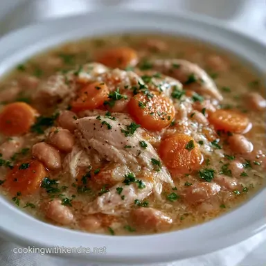 Pinto Bean and Chicken Soup in 1 Hour Recipe Card