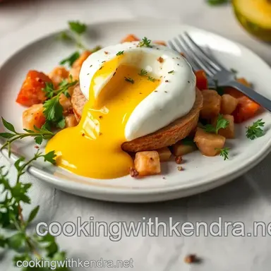 How to Make Poached Eggs Ham Tropical Twist 30 Min: Easy and Delicious Recipe Card