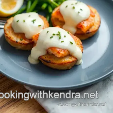 Easy Poached Salmon Benedict with Chive Sauce: Perfect for Sunday Brunch! Recipe Card