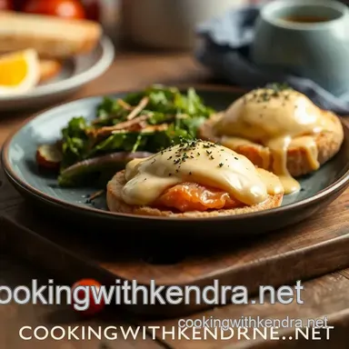 How to Make Poached Smoked Salmon Benedict Delight: An Amazing Twist! Recipe Card