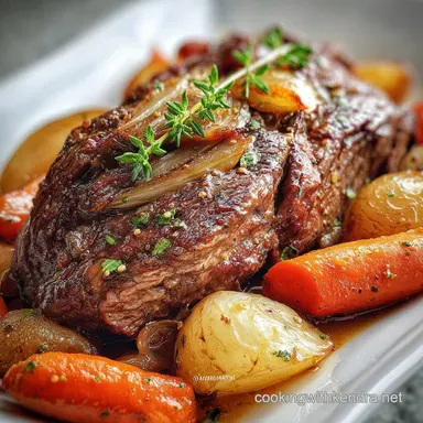 Best Meat for Pot Roast: Oven-Only Tender Roast Recipe Card