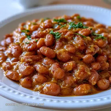 Pressure Cook Pinto Beans for 8 Servings Recipe Card