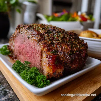 Prime Rib Roast: Low-and-Slow Recipe for a Perfect Crust Recipe Card