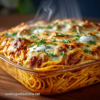The Sunday Roast of Pasta Proper Baked Spaghetti Casserole Recipe Recipe Card