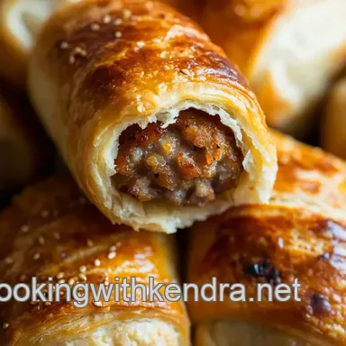 Proper British Sausage Rolls: Crispy, Flaky Classic Recipe Card