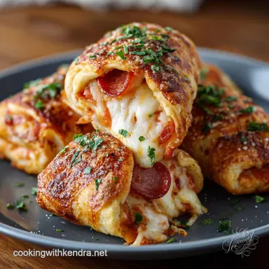 Proper Pepperoni RollUps Recipe Fluffy Dough Cheesy Filling
