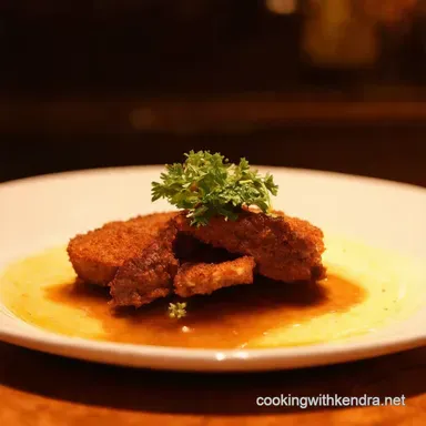 Crispy Beef Cutlet Recipe Proper Pub Grub at Home Recipe Card