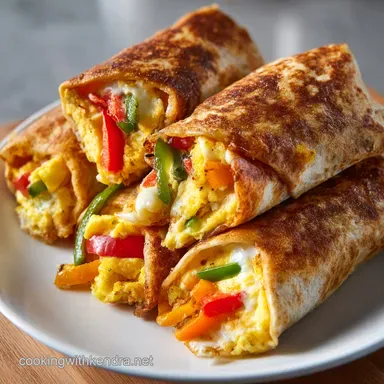 Breakfast Burritos in 35 Minutes Recipe Card