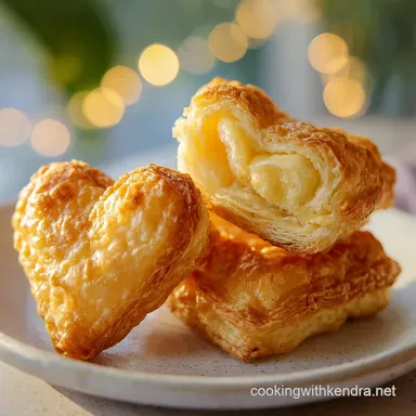 Puff Pastry Bites Crispy Baked for Party Ready Recipe Card