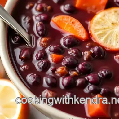Purple Black Bean Soup Recipe: Best 5 Healthy Variations for Comfort Recipe Card