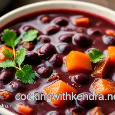 Purple Black Bean Soup Recipe: Best 5 Healthy Variations for Comfort Recipe Card