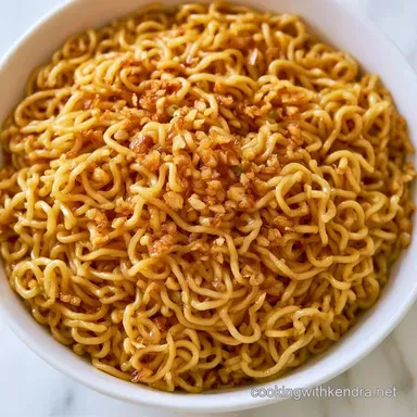 Quick Asian Garlic Noodles in 20 Minutes Recipe Card