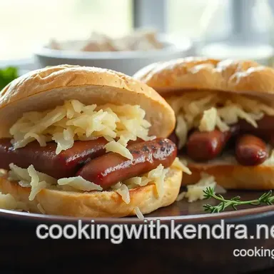 How to Make Quick Bratwurst Sandwiches with Sauerkraut: The Ultimate Comfort Food