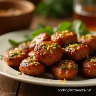 Sticky Fingers Delight Quick Honey Garlic Steak Bites Recipe Recipe Card