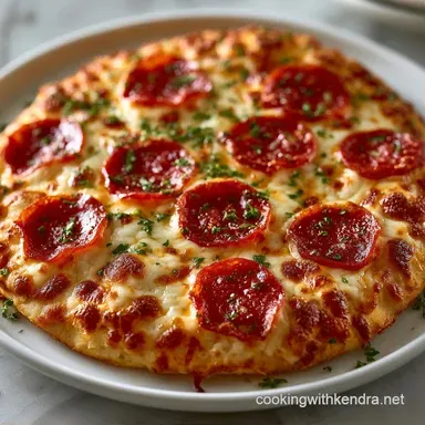Quick Premade Flatbread Pizza in 22 Min Recipe Card