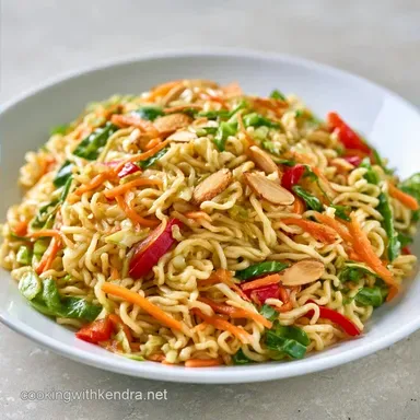 Quick Ramen Noodle Salad in 15 Minutes
