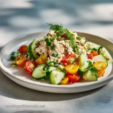 Tuna in a Salad Recipe in 10 Minutes Recipe Card