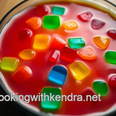 Rainbow Gelatina: A Fun Mexican Jello Mosaic Recipe! Recipe Card