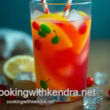 Delicious Rainbow Jolly Rancher Mixed Drink: A Cheeky Summer Treat Recipe Card