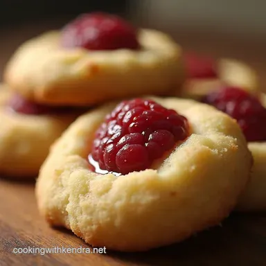 Nannys Buttery Raspberry Almond Thumbprint Cookies Recipe Recipe Card