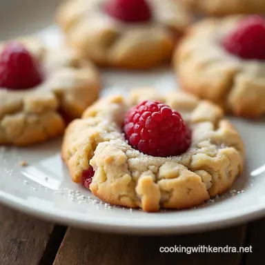 Nannys Buttery Raspberry Almond Thumbprint Cookies Recipe