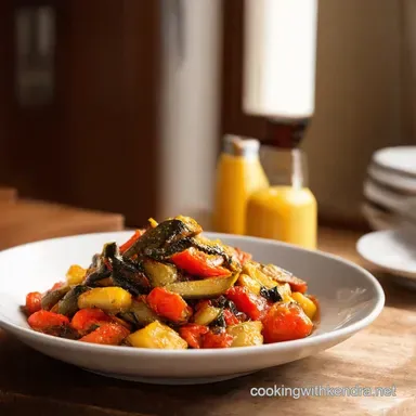 French Dinner Ideas My Easy Ratatouille Provençale Recipe Card