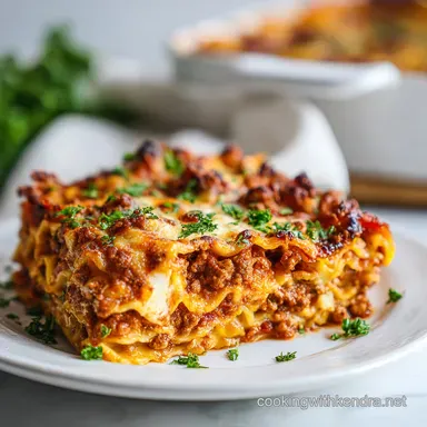 Recipe of Lasaniya: Oven Ready Method Recipe Card