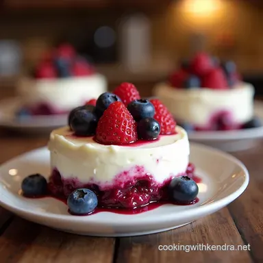 StarSpangled Independence Day Desserts Red White Blueberry Trifle Recipe Card