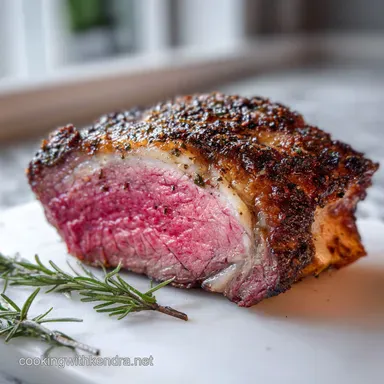 Reverse Sear Prime Rib: Oven-Only Technique Recipe Card