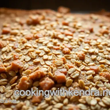 My Grandmother' s Rhubarb Flapjack: The Ultimate Chewy Delight