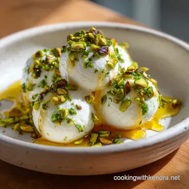 Ricotta Pistachio Honey Bites in 10 Min Recipe Card