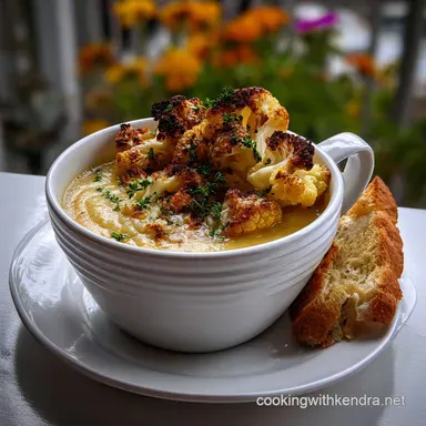 Cauliflower and Potato Soup: Nutty & Velvety Roast