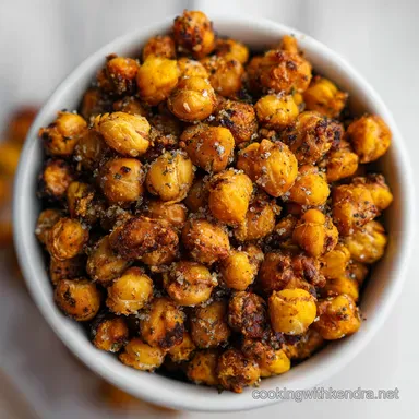 Healthy Snack with Roasted Chickpeas: Crispy & Smoky