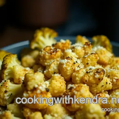 Easy Roasted Romanesco Cauliflower with Garlic and Parmesan