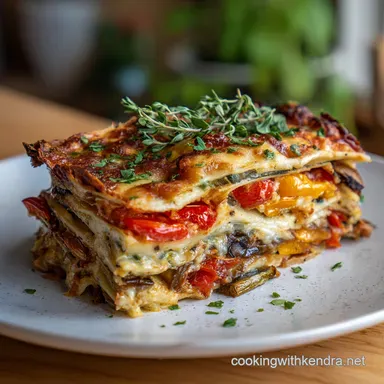 Roasted Vegetable Lasagna with B&eacute;chamel and Ricotta (120 Minutes)