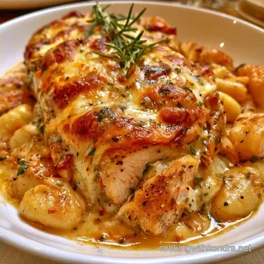 Rosemary Chicken Gnocchi Bake One-Pot