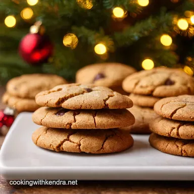 Easy Christmas Baking Santas 4Ingredient Crinkle Cookie Secret Recipe Card