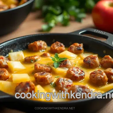How to Make Skillet Sausage Apple Cheddar Delight: A Cozy Family Favorite!