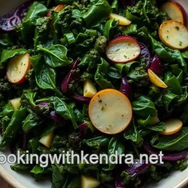 Easy Sautéed Bitter Greens Medley: The Perfect Escarole Substitute Recipe Card