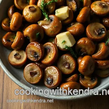 Easy Sautéed Button Mushrooms with Garlic & Thyme: A Family Favourite Recipe Card