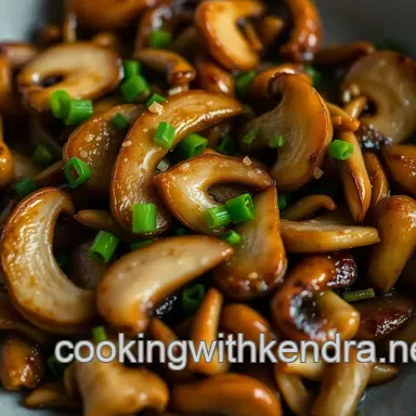 Easy Sautéed Kikurage: A Flavorful Garlic and Soy Sauce Recipe Recipe Card