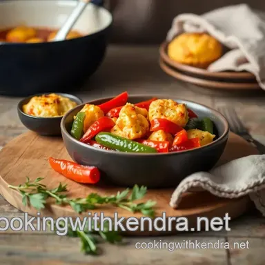 Ultimate Sautéed Peppers & Cheesy Muffins Delight: A Cozy Brunch Recipe Recipe Card